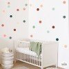 Decoración infantil - Vinilo confetis en tonos tierra