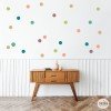 Children's vinyl - Vinyl confetti in earth tones and green - children's decoration