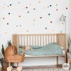 Stickers to decorate walls - Mini confetti in earth tones