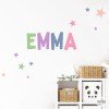 Stickers with name - Combination Candy - Personalized children's decoration