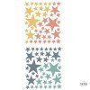 85 Estrellas combinación ocre - Vinilos decorativos - Decoración infantil