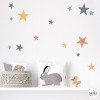 85 Estrellas combinación ocre - Vinilos decorativos - Decoración infantil