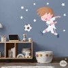 Vinilo infantil jugador de fútbol Madrid | Pegatina decorativa pared
