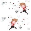 Niño jugador de fútbol. Athletic - Vinilos infantiles