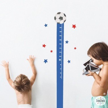 Sticker toise - Football - Stickers muraux