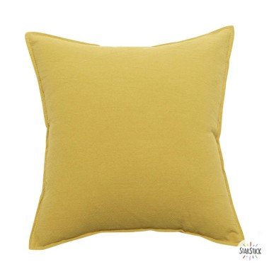 Customizable yellow cushion cover 45x45 - Children's decoration
