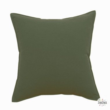 Funda coixí de color verd personalitzable 45x45 - Decoració infantil