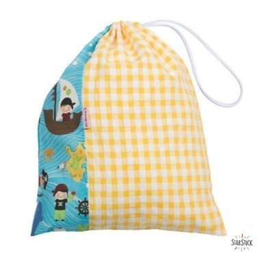 Personalized children's cloth bag - Pirates