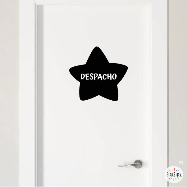 Letreros para puertas de escuelas - Estrellas de colores