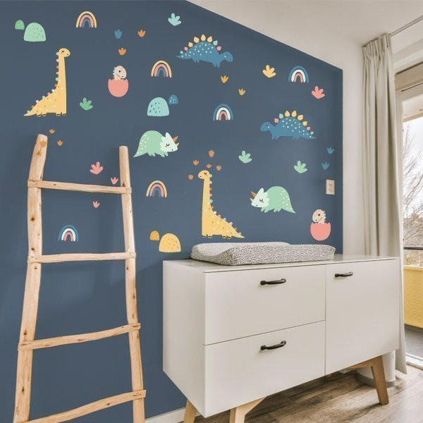 Vinilos para decorar habitaciones de bebé - Baby dinos