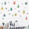 Stickers pour décorer les chambres de bébé - Robots