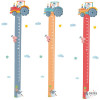 Sticker toise pour enfant - Tracteur avec animaux