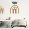 Arc-en-ciel et demi-lune - Décoration murale