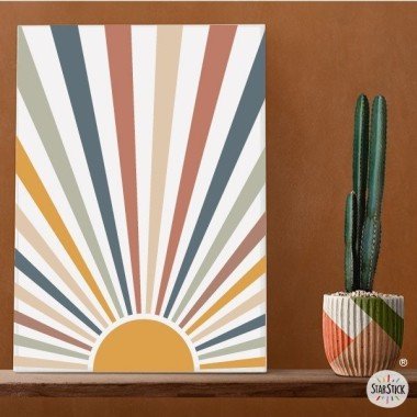 Design painting - Sunset - Home decoration