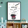 Affiche décorative - Les mots magiques - Choisissez la langue!
