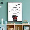 Affiche décorative - Les mots magiques - Choisissez la langue!