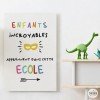Decorative print for schools - Amazing boys and girls