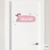 Vinilos infantiles personalizados con nombre - Princesa - Decoración infantil