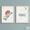 Superhéroe StarStick. Láminas decorativas infantiles