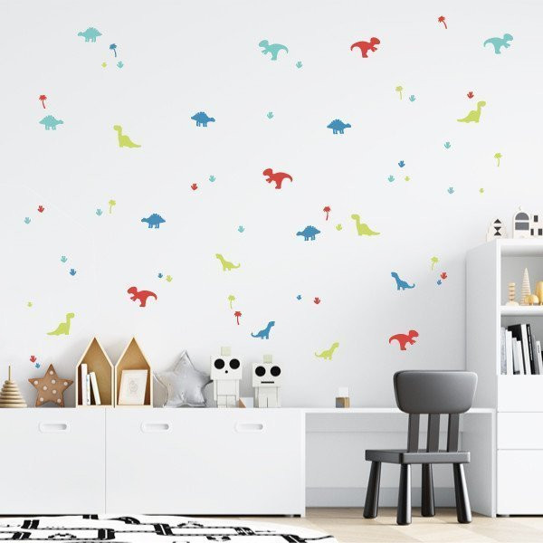 Dinos - Vinil decoratiu de paret estil nòrdic