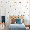 Dinosaurios de colores - Vinilo decorativo infantil para niños