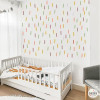 Rain of colors - Decorative wall stickers