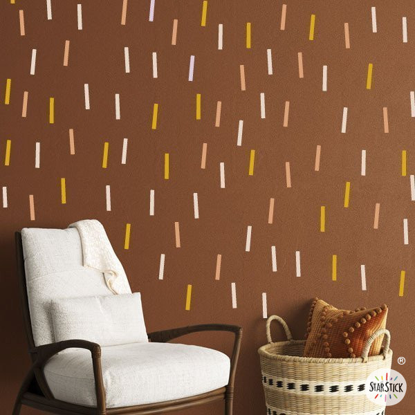 Rain of colors - Decorative wall stickers