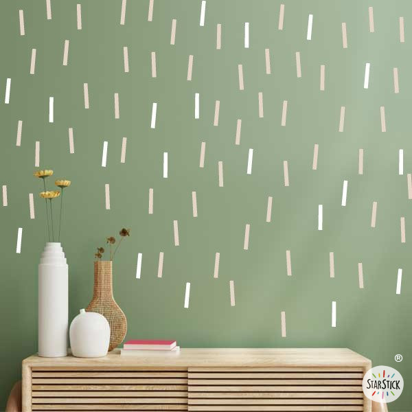 Rain of colors - Decorative wall stickers