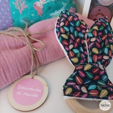 Gift pack for babies - Happy walk! pink tones