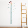 Sticker meter - Girl on the moon