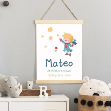 Le Petit Prince - Impressions naissance personnalisées