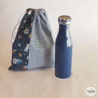 Pack personalizado - Bolsa de tela con botella