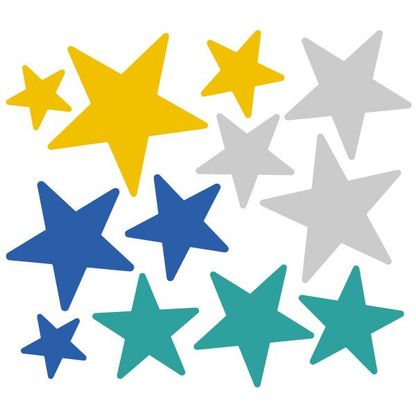 Personnalisez vos murs avec des stickers nominatifs - Combinaison Moutarde