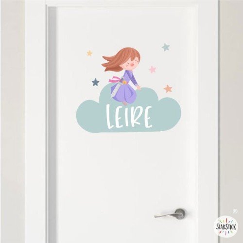 Brave princess - Personalized children's stickers