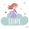 Valiente princesa - Vinilos infantiles personalizados