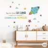 Tu atteindras les étoiles - Stickers pour enfants - Phrases décoratives