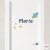 Llegarás a las estrellas - Decoración infantil personalizada con el nombre
