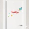 Llegarás a las estrellas - Decoración infantil personalizada con el nombre