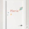Llegarás a las estrellas - Decoración infantil personalizada con el nombre