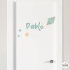 Llegarás a las estrellas - Decoración infantil personalizada con el nombre