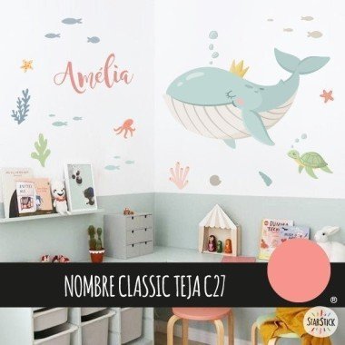 Kids Stickers - The Whale...