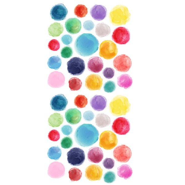 Vinilos decorativos de pared - Confeti acuarela