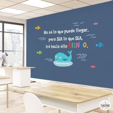 I know not all that may be... - Wall decals for schools and institutes
