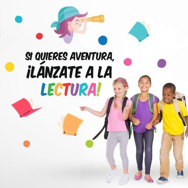 Tria idioma! Decoració escoles i instituts en català - Llença't a la lectura - Vinils amb frases per a escoles i instituts