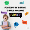 Vinils educatius en català per decorar escoles - No ens barallem, parlem!