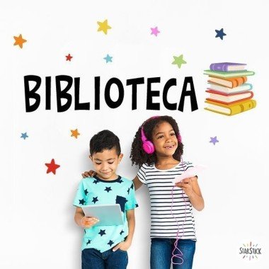 Vinil Biblioteca - Vinils decoratius escoles