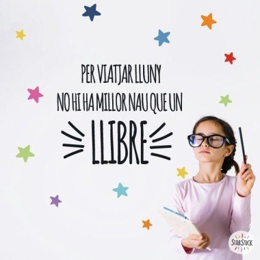 copy of Leer nos hace libres - Stickers pour les écoles