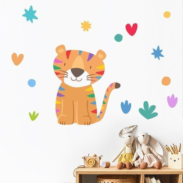 Stickers pour enfants - Lion Carnaval