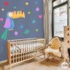 Stickers pour garçons et filles - Carnival Toucan - Vinyles décoratifs pour les espaces enfants