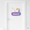 Vinilos infantiles personalizados - Tucán Carnaval